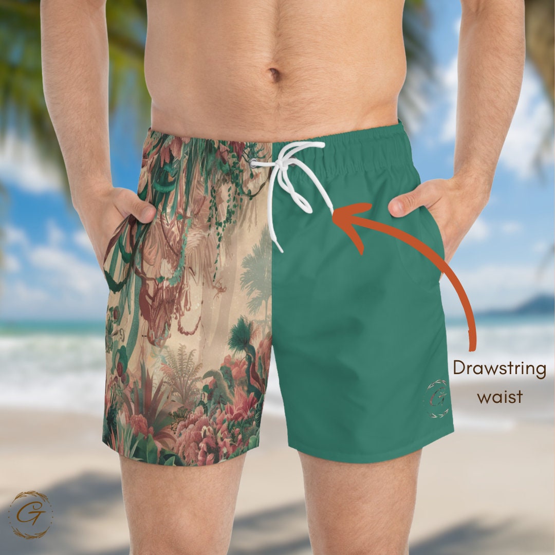 Forest AOP Swim Trunks