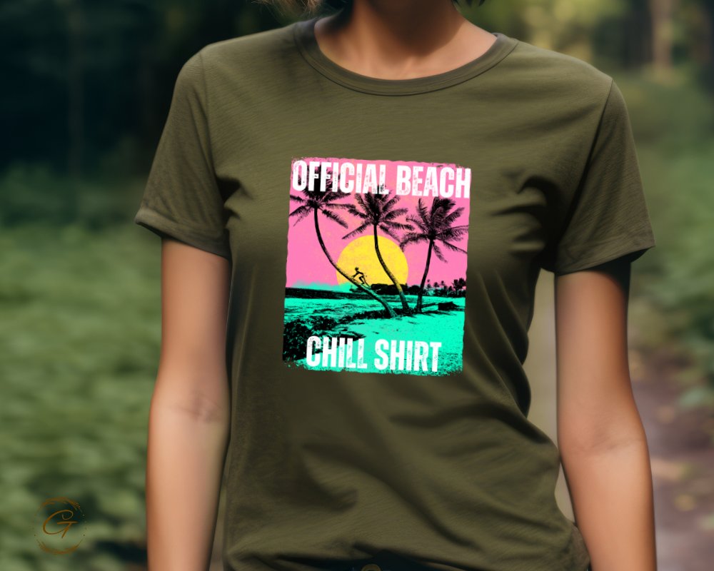 Official Beach Chill Shirt Graphic Tee product type