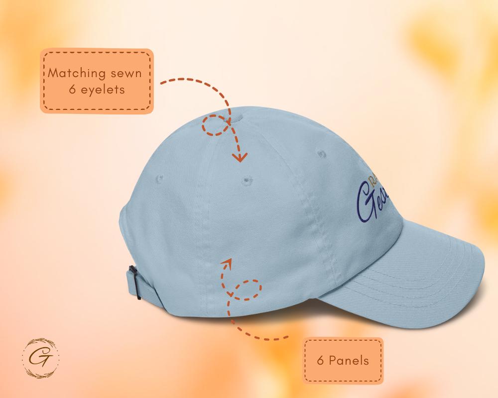 Grateful Gestures Dad Hat, Comfortable Cotton Cap