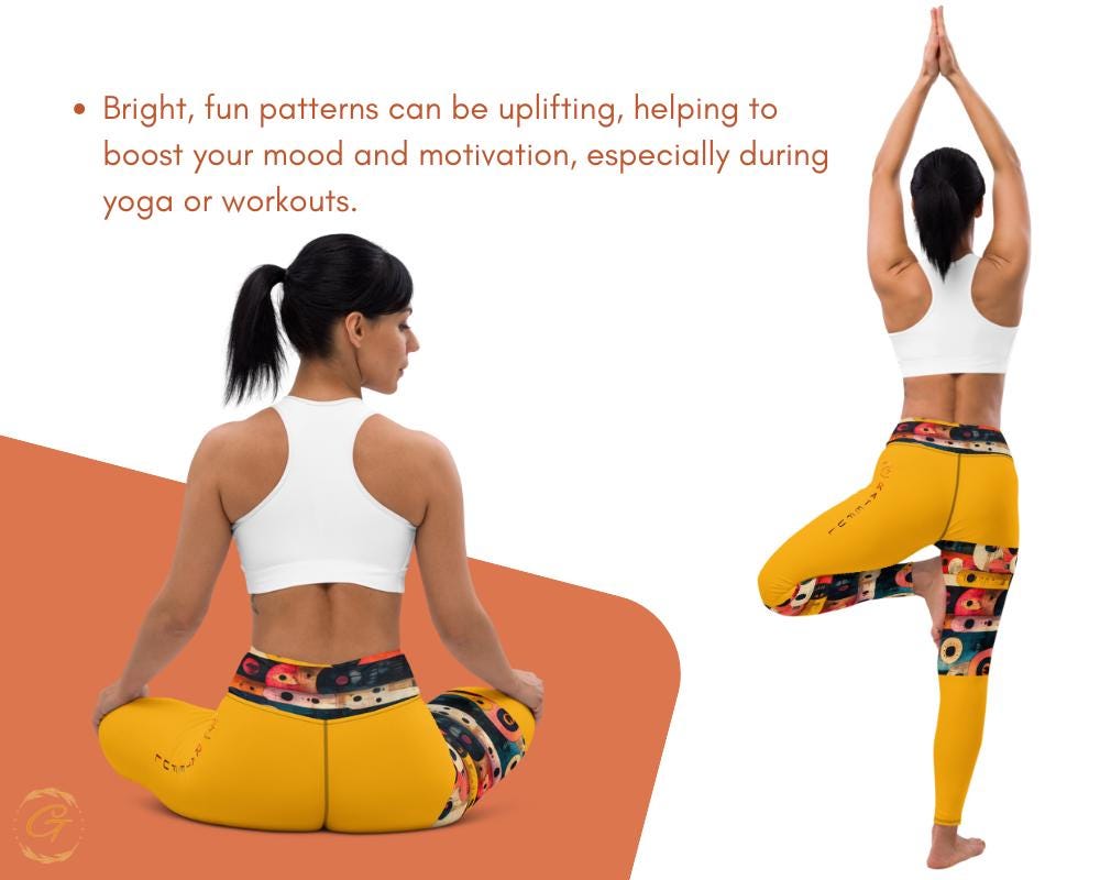 Bold and Artistic AOP Yoga Leggings and Shorts - High-Waisted, Comfortable & Stylish Activewear for Yogas, Workouts, or Casual Everyday Wear