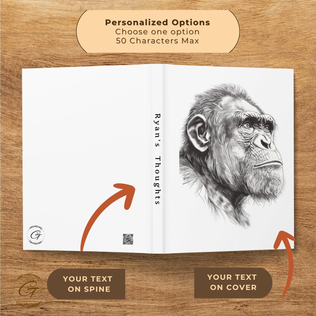 Chimpanzee Ape Illustrative Journal