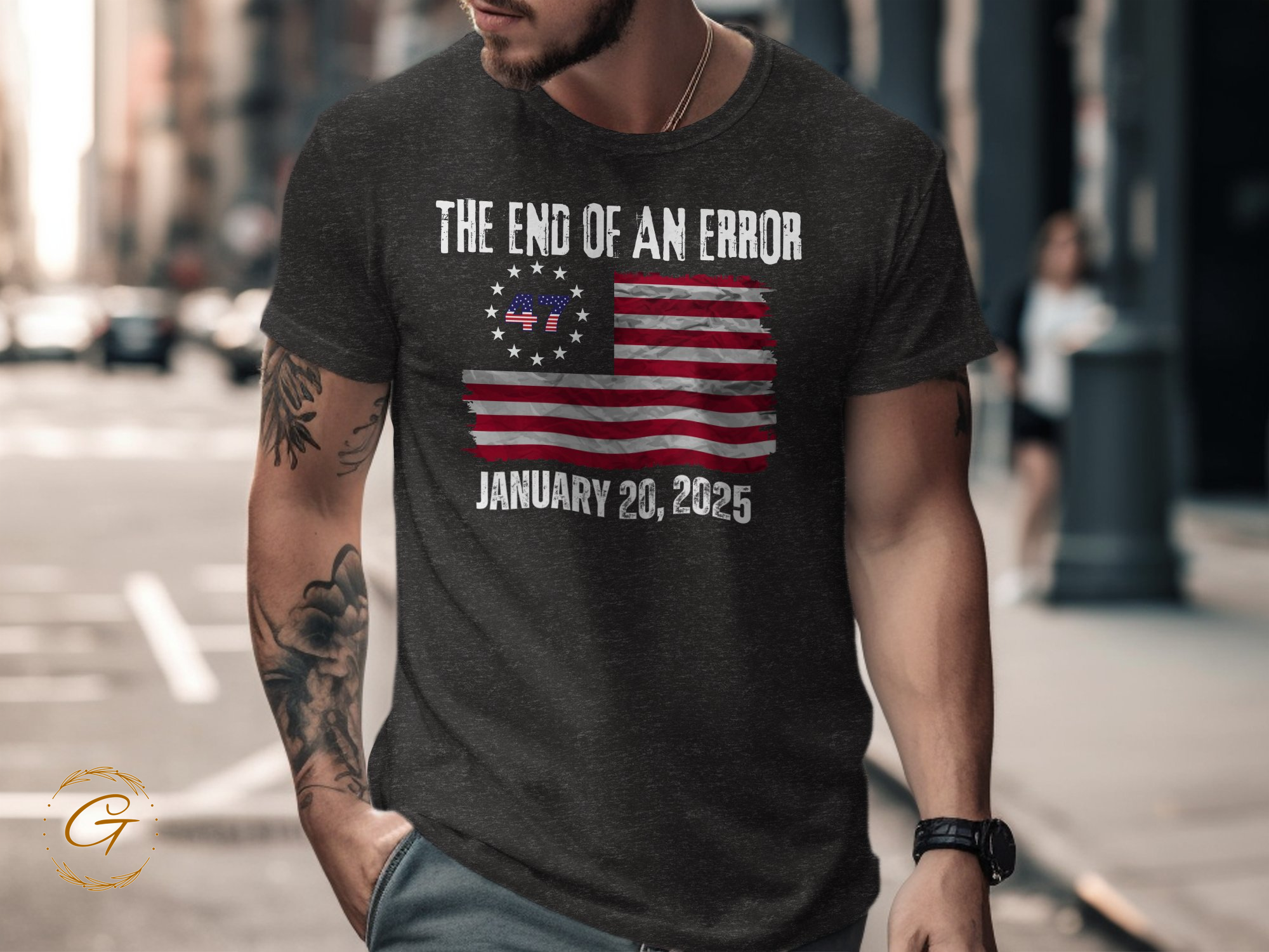 The End of an Error January 2025 T-shirt product