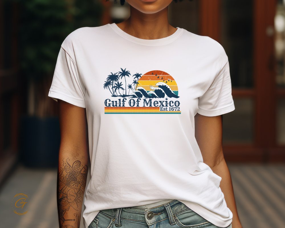 Gulf of Mexico Est 1672 Graphic Tee Shirt product