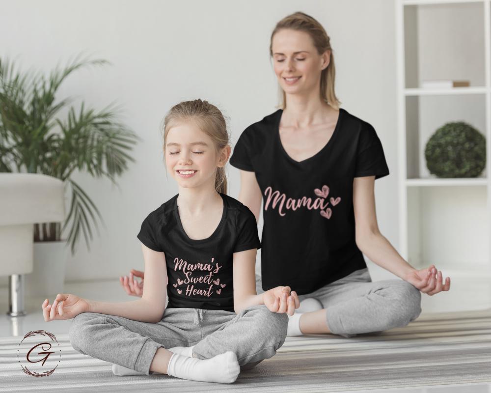 Valentine's T-Shirt, Match Tee for Mother Daughter or Son