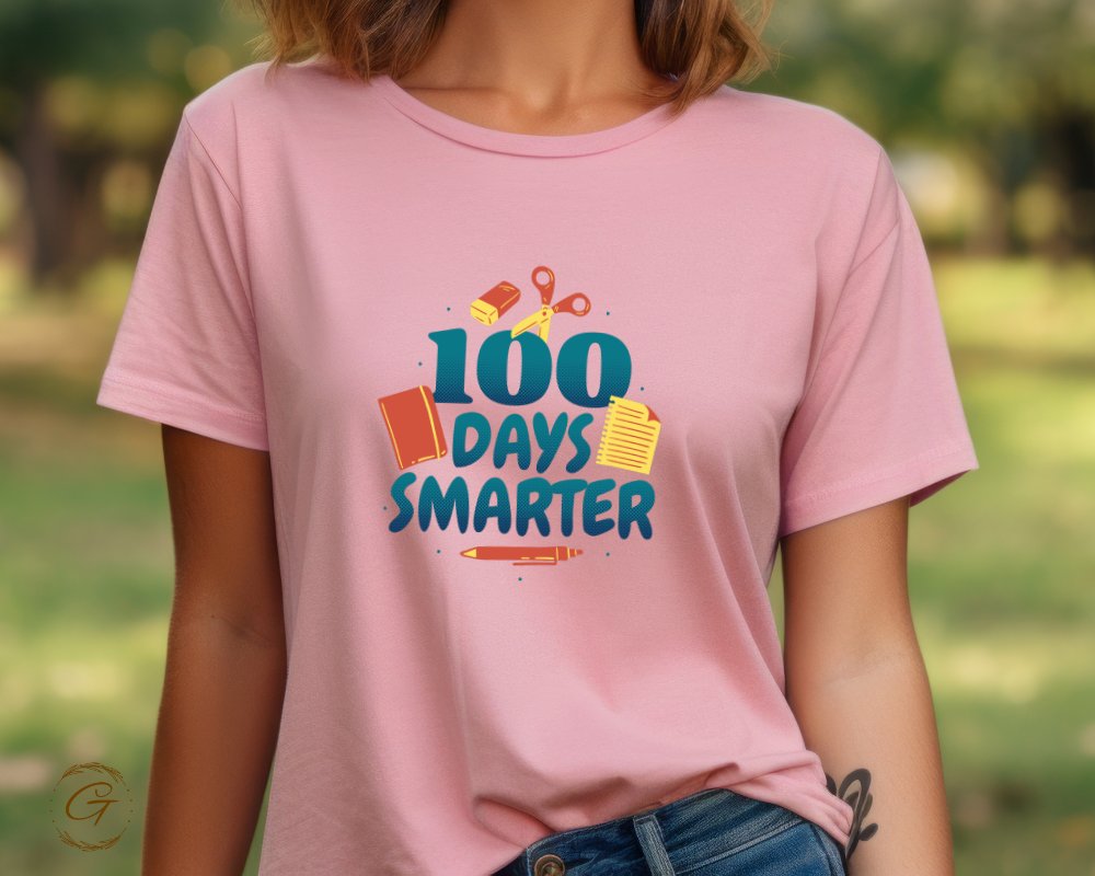 Celebrating 100 Days Smarter Fun T-shirt product type
