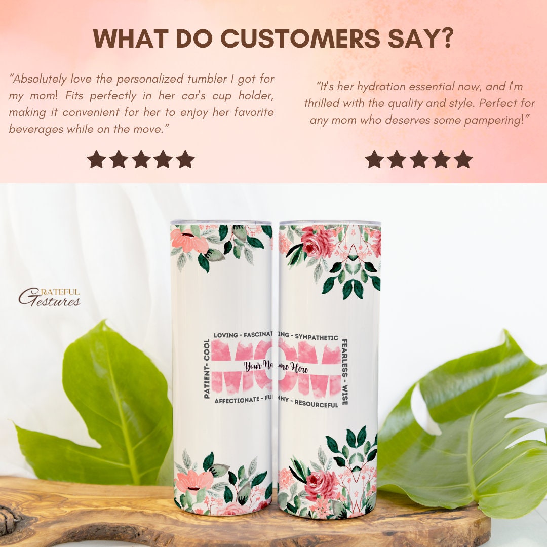 Personalized Mom Gift Tumbler