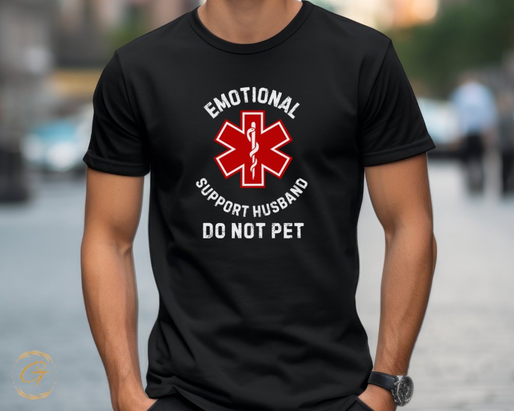 Emotional Support Husband Do Not Pet funny product