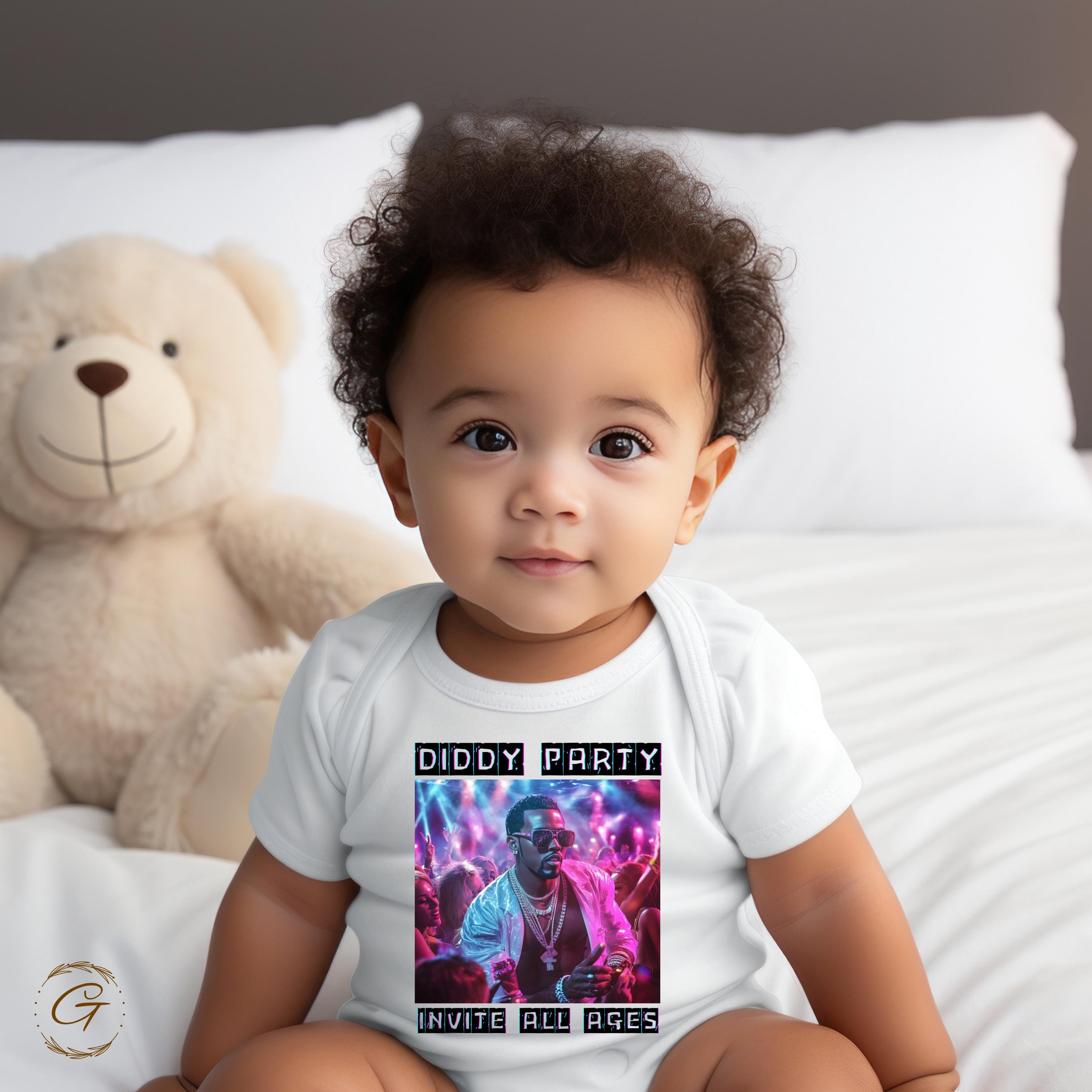 Diddy Party T-Shirt Invite All Ages Tee