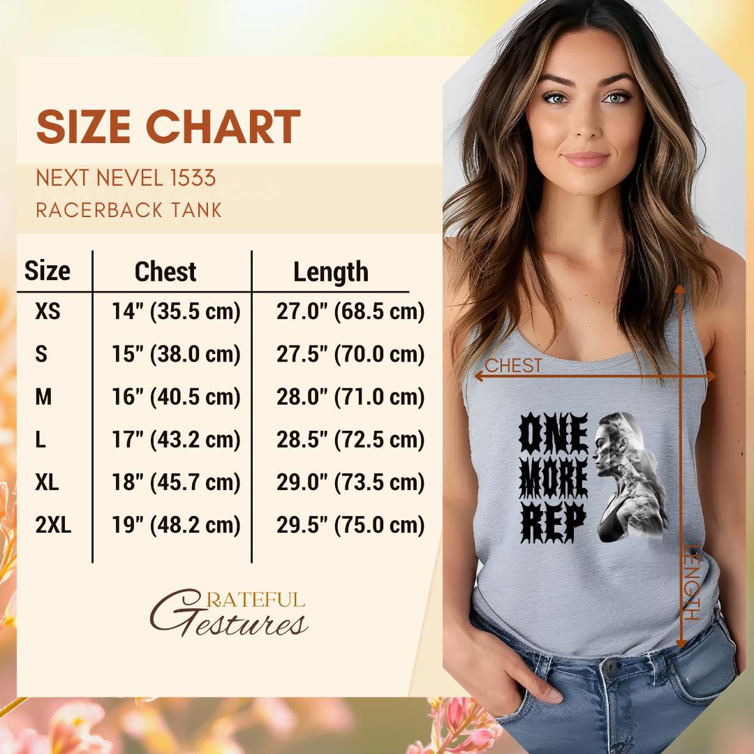 One More Rep Motivational Tank Top