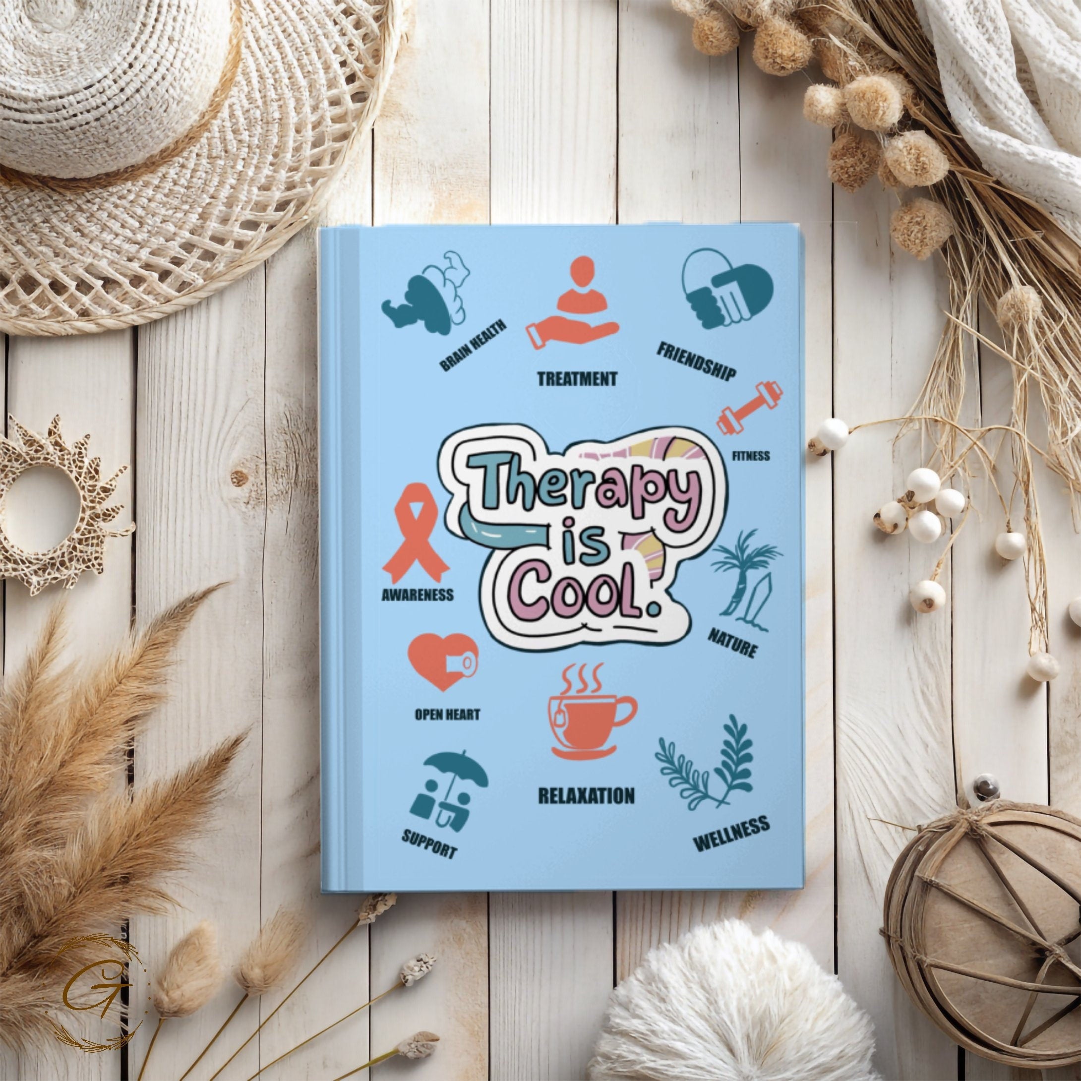 Therapy is Cool Journal Notebook