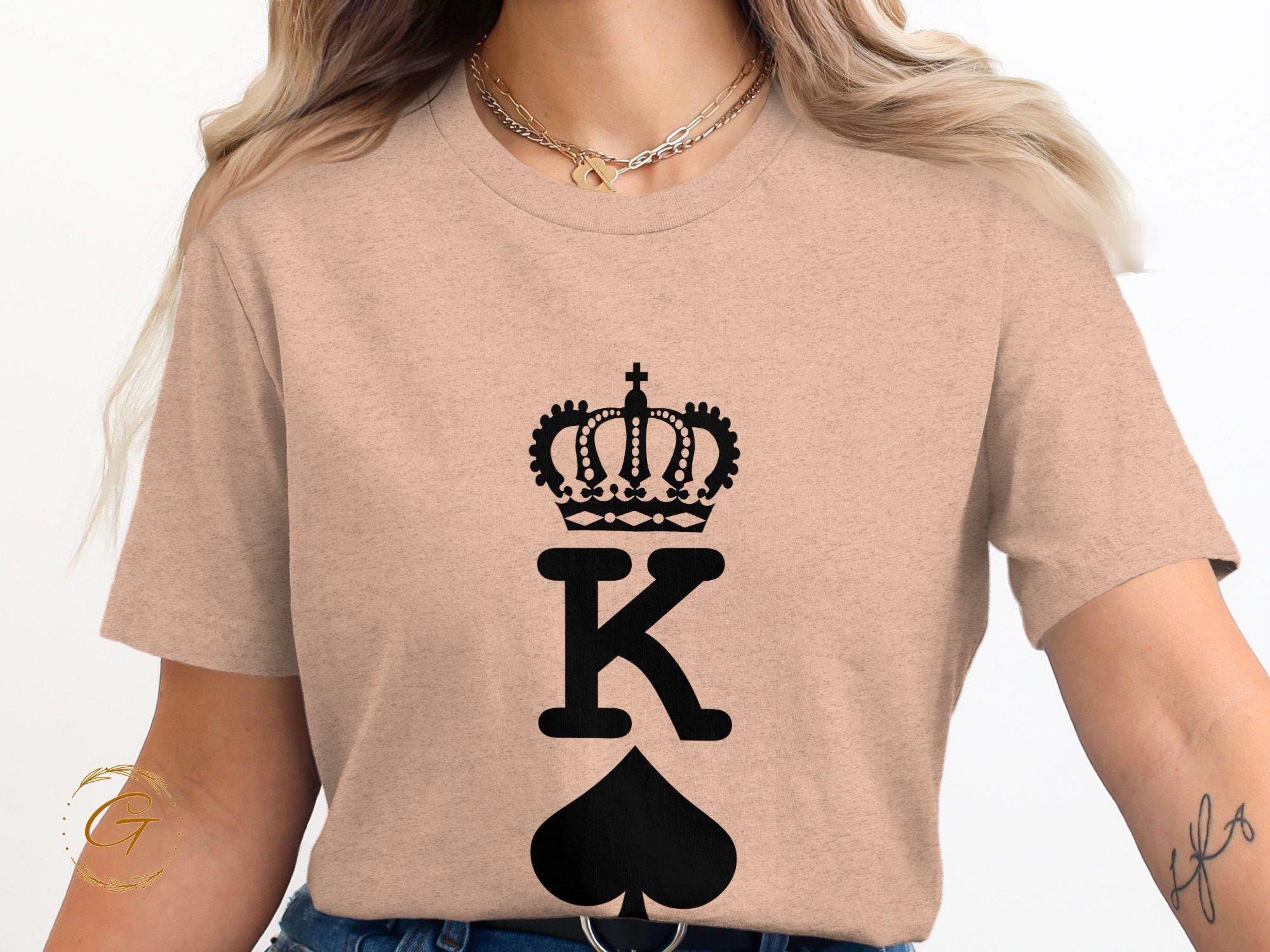 King of Spades T-Shirt Design, Playing Card Symbol Tee