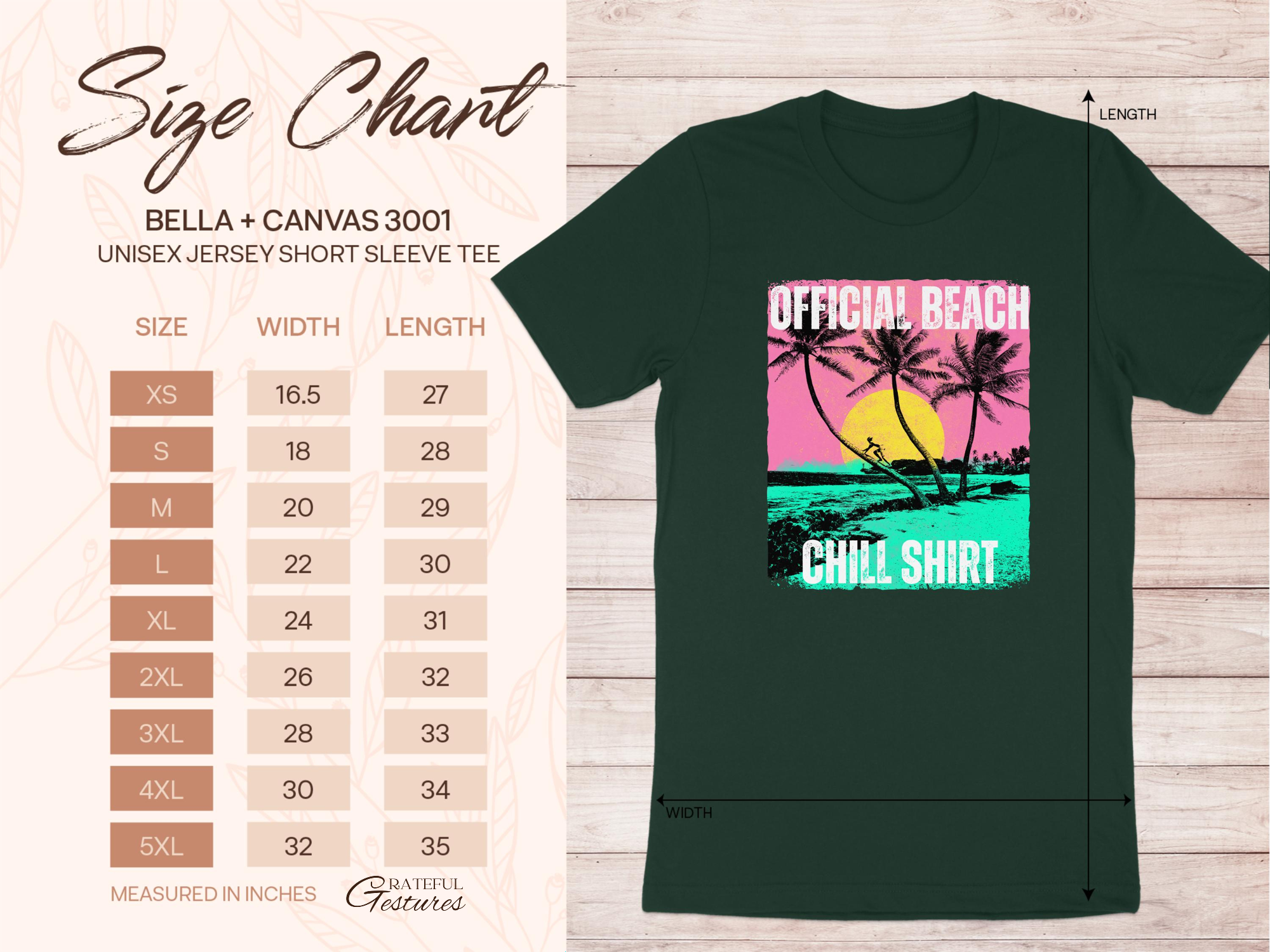 Official Beach Chill Shirt Unisex Jersey Short Sleeve product