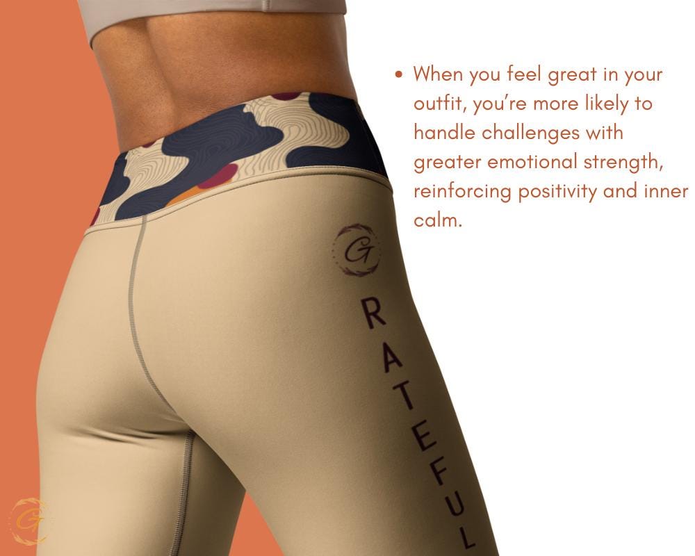Wavy Lines AOP Yoga Leggings and Shorts – Stylish Activewear with Unique Abstract Design for Yoga, Gym, or Casual Wear, Ideal Gift for Yogis