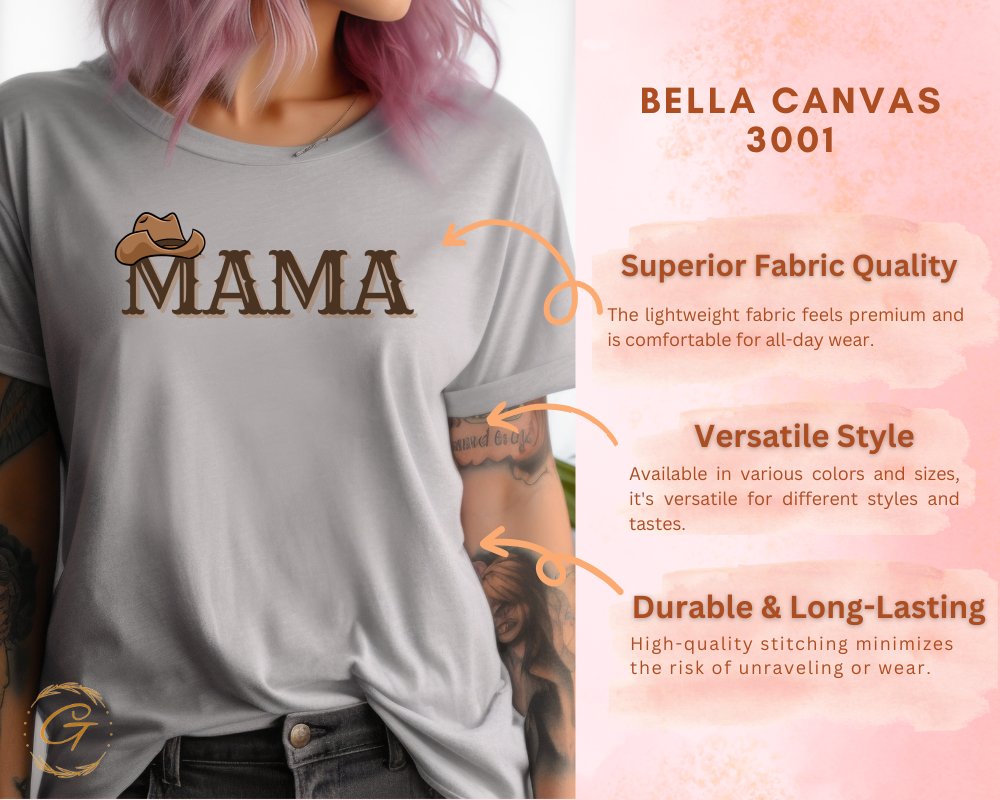 Cowboy Hat Mama Graphic T-Shirt product type