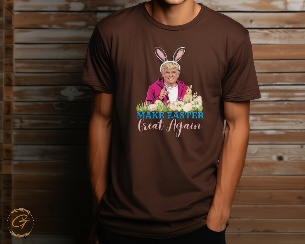 Make Easter Great Again Bunny Ears Graphic Shirt product type