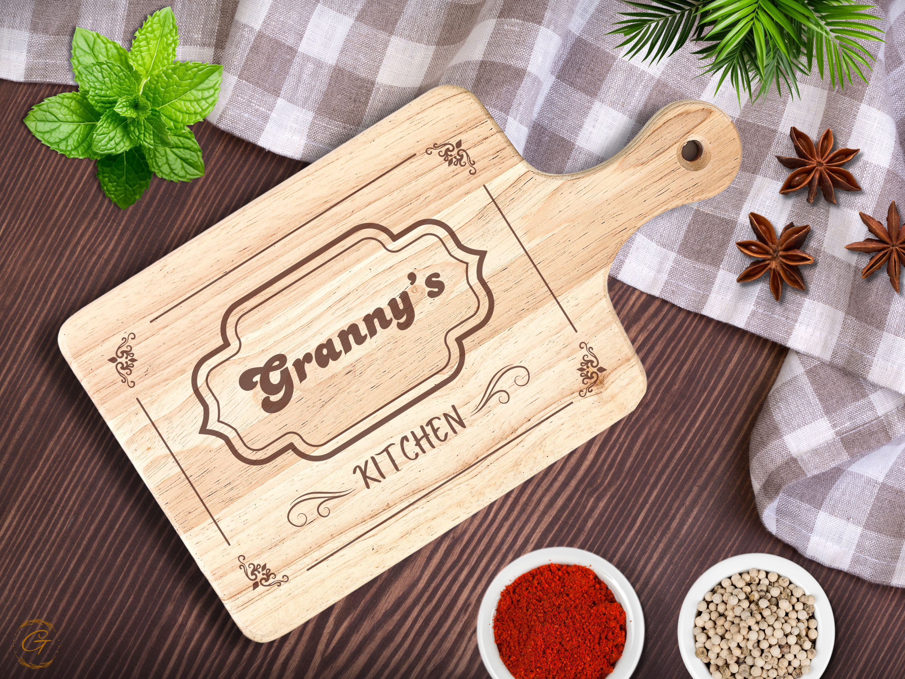 Granny's Kitchen Engraved Cutting Board