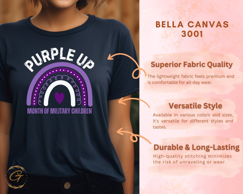 Purple Up Month of Military Children product type