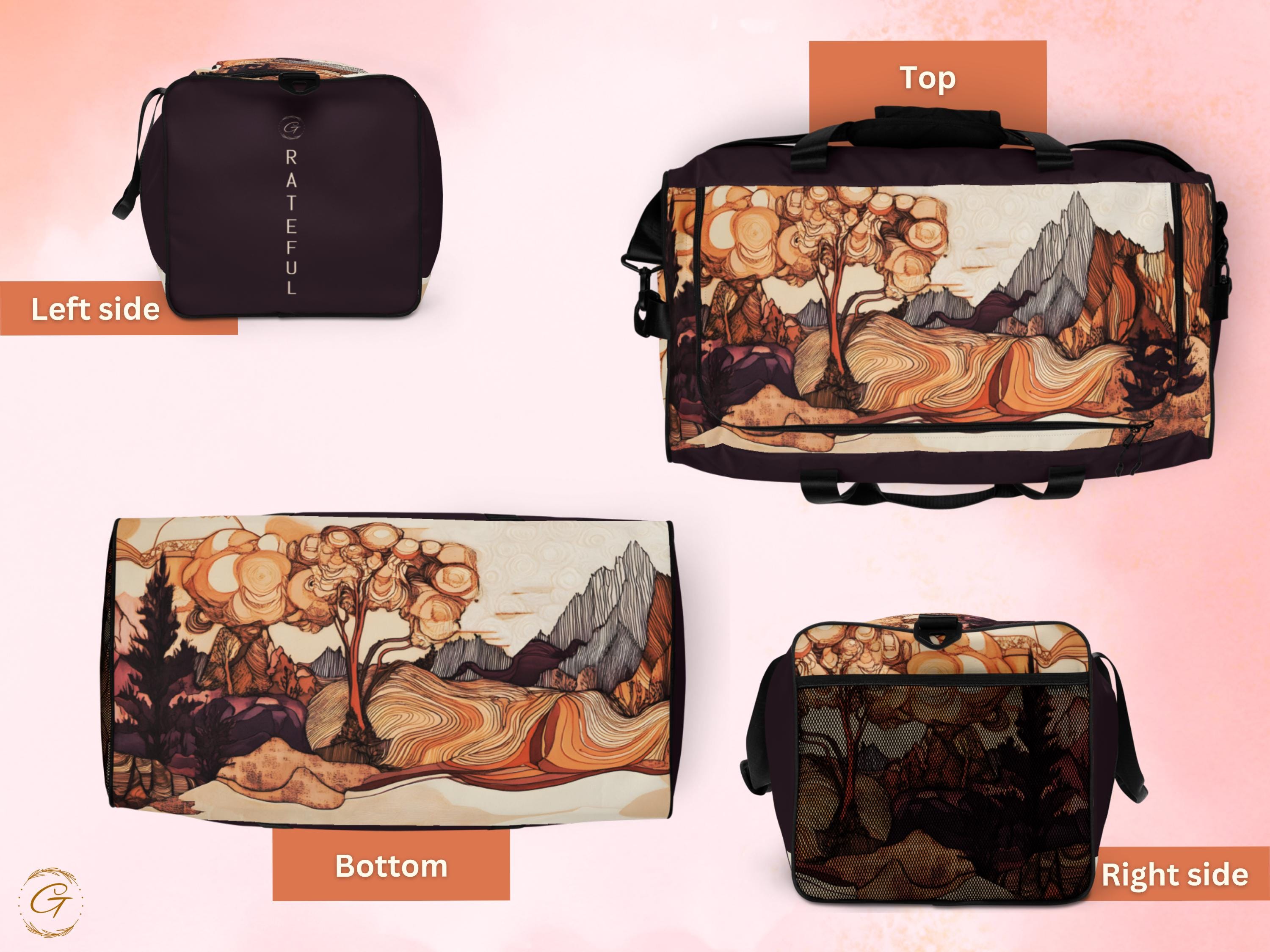 Mountain Design AOP Duffel Bags