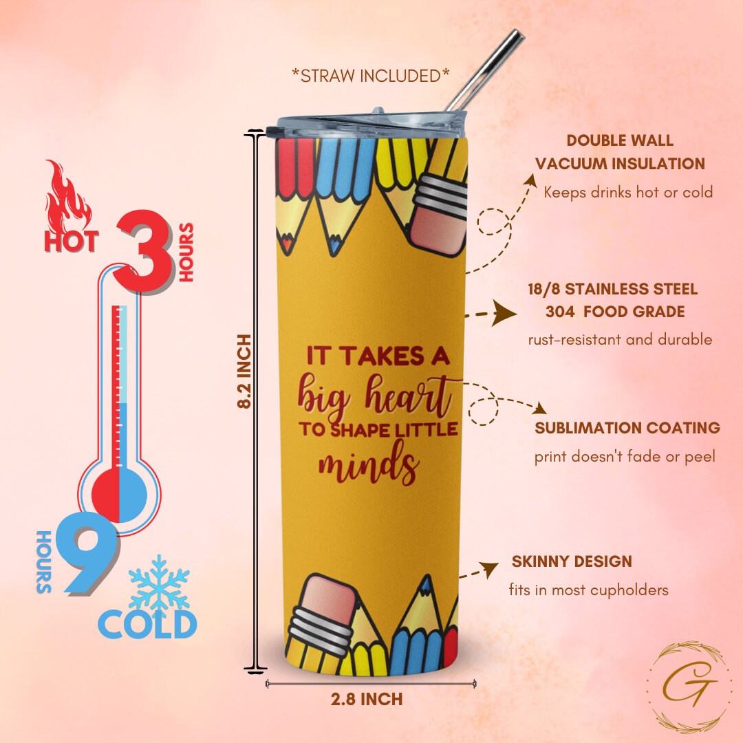 Personalized Teacher Tumbler Gift