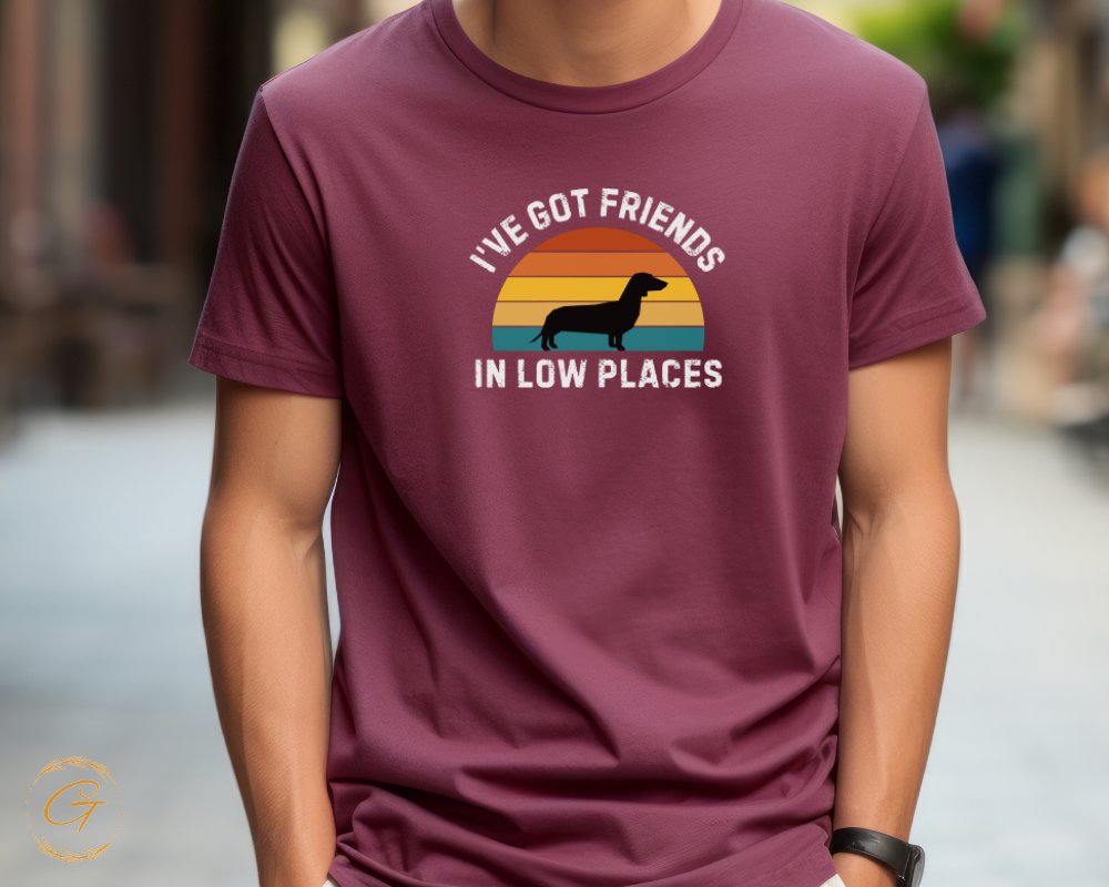 I've Got Friends In Low Places Dog Lovers T-Shirt product
