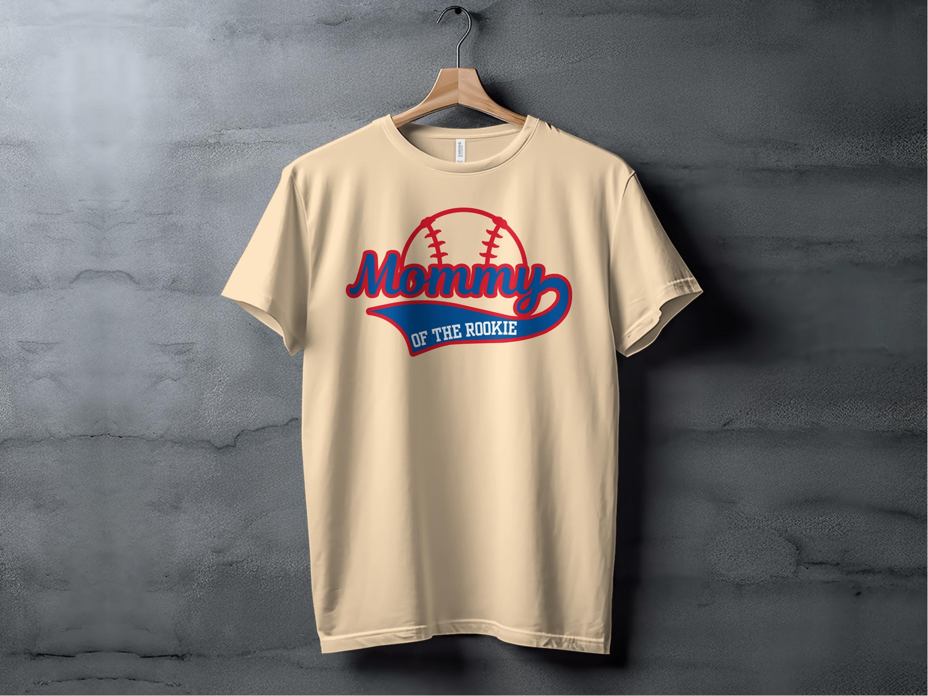 Mommy Of The Rookie Baseball Graphic T-shirt product