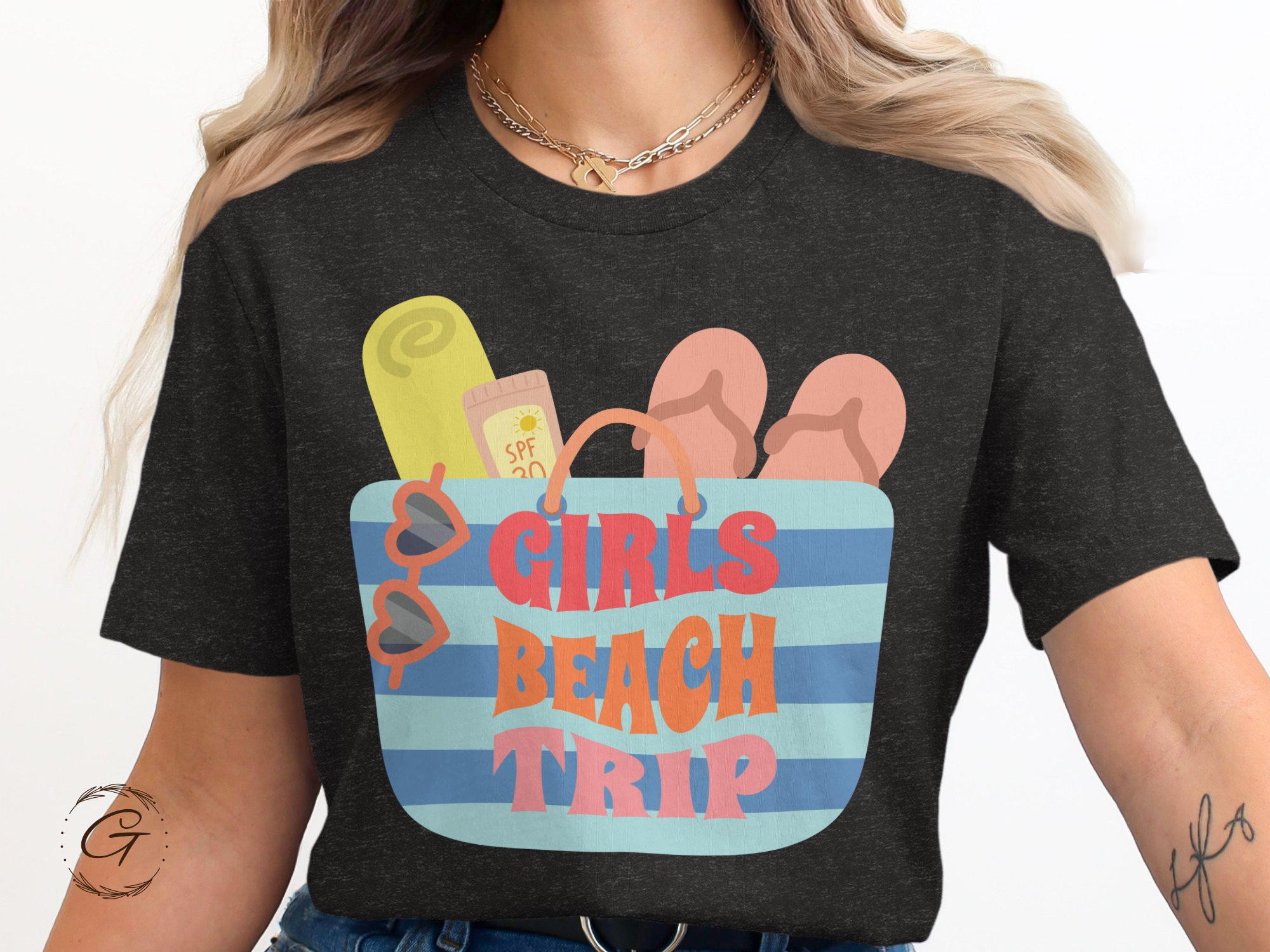 Girls Beach Trip Themed Clothing Product