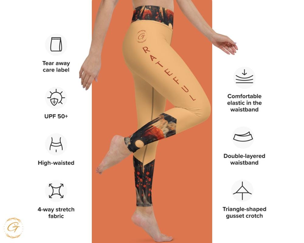Quantum Nature AOP Yoga Leggings and Shorts Unique Activewear for Women Comfortable High-Stretch Perfect for Yoga Fitness and Casual Outfits