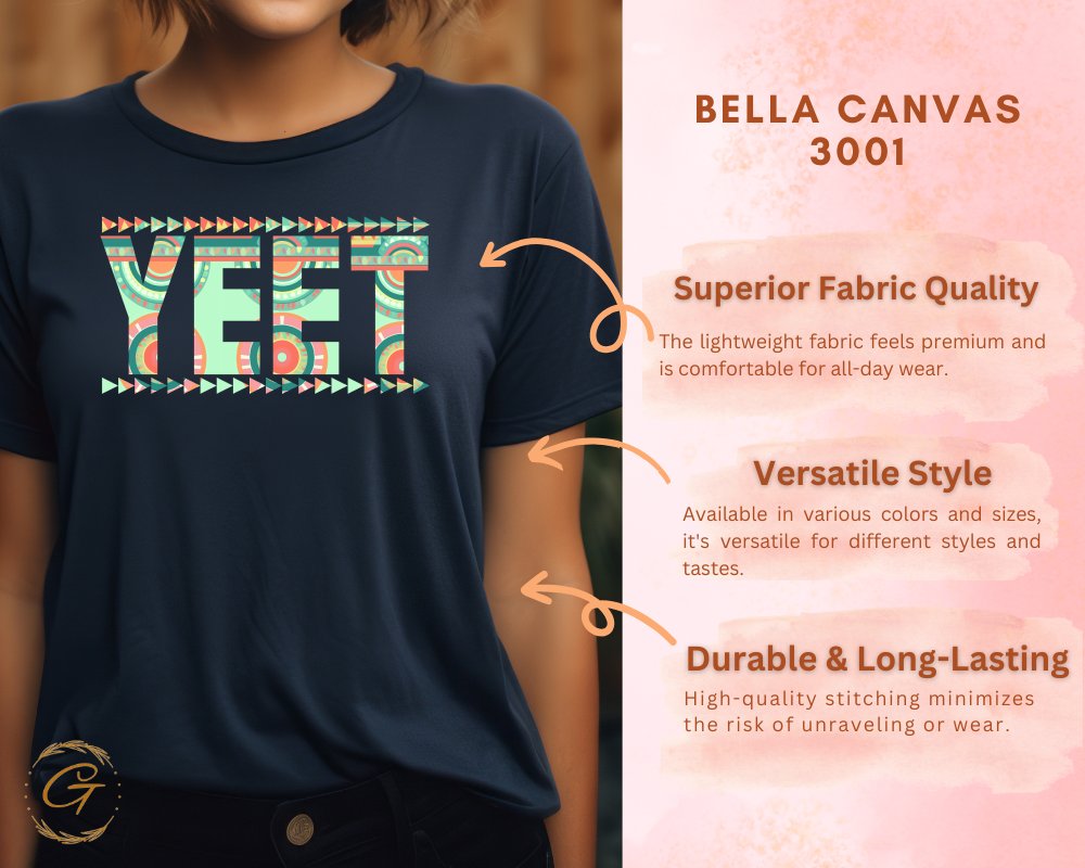 Vibrant Yeet Design Unisex T-Shirt product