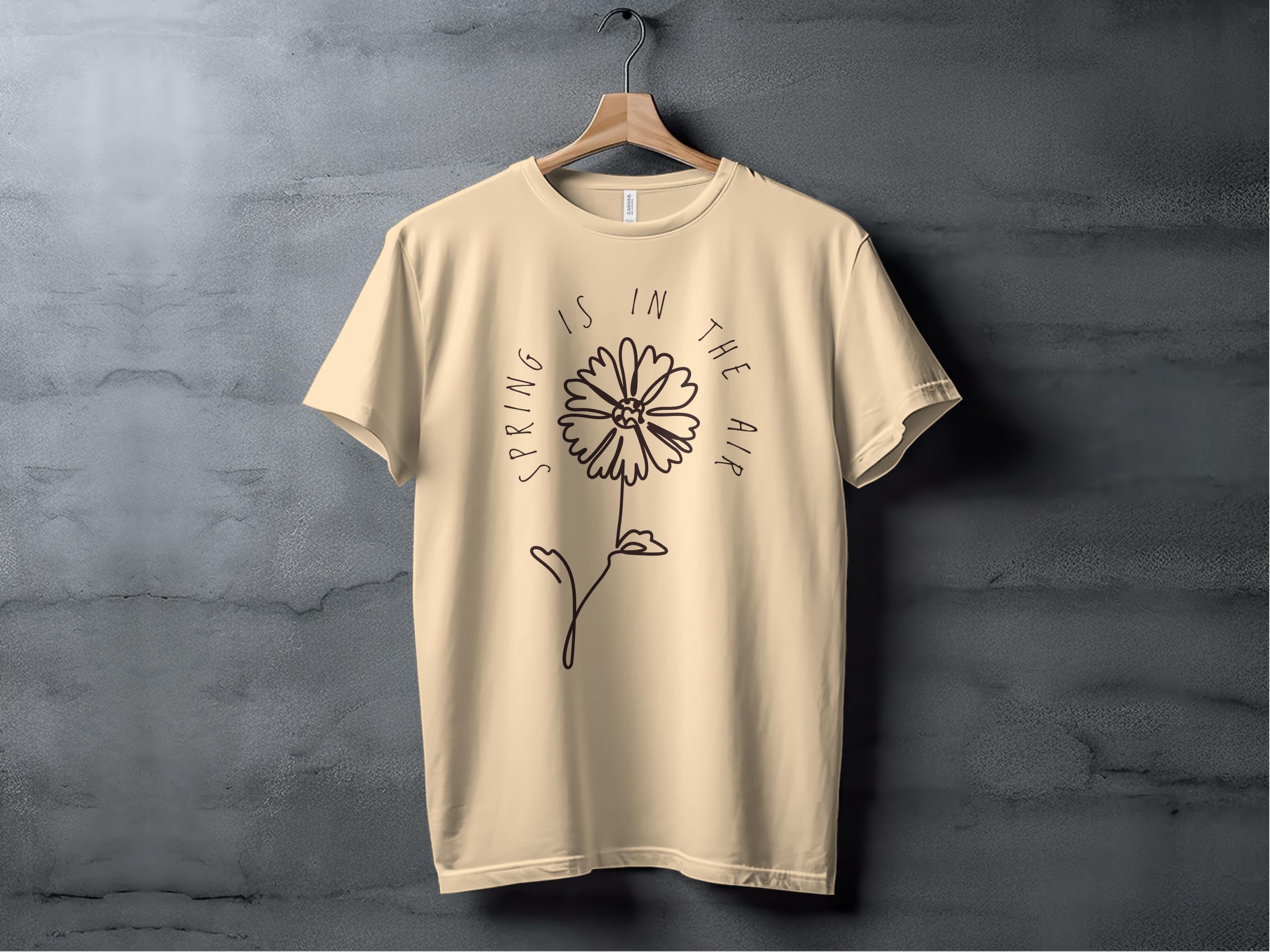 Spring Is In The Air Flower Graphic T-Shirt product type