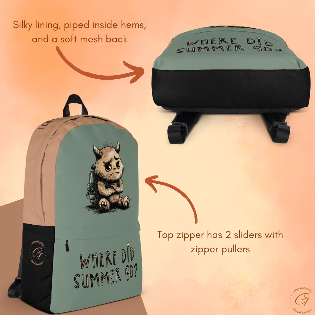 Where Did Summer Go? Backpack