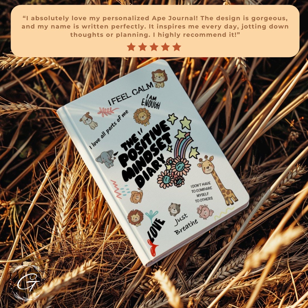 The Positive Mindset Diary Journal Notebook