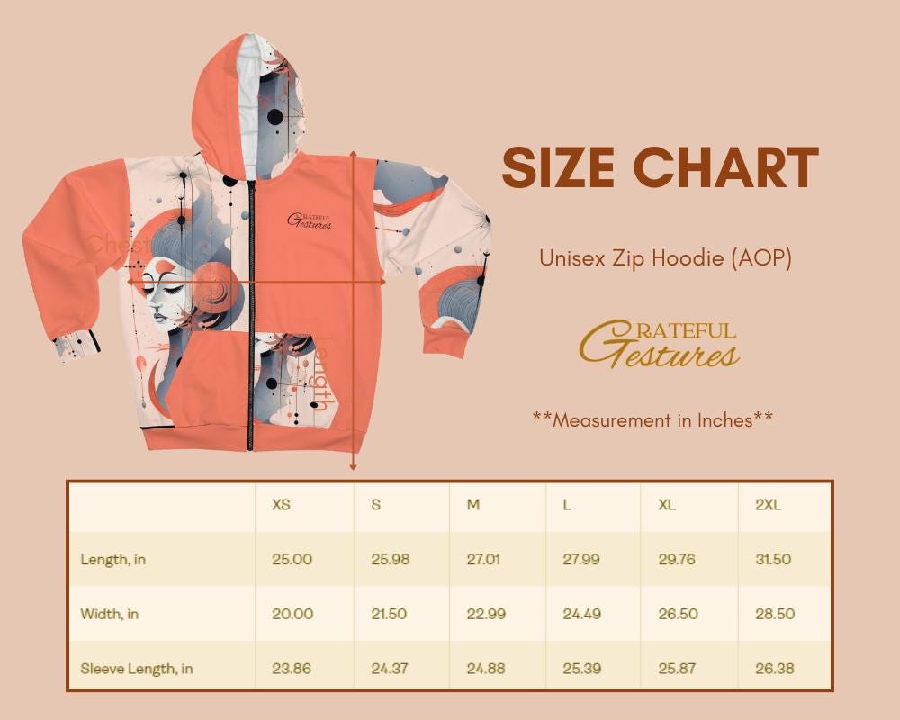 Quantum Pastel Design Unisex Zip Hoodie All-Over Print