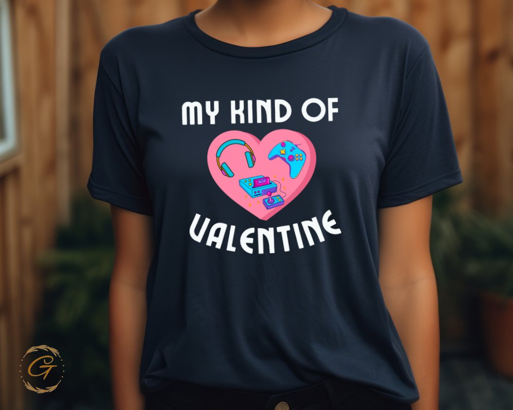 My Kind of Valentine Shirt Gaming Themed Product