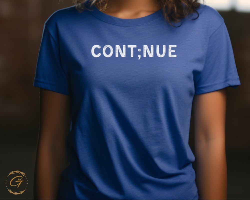 CONT;NUE Graphic Tee Casual Everyday Wear product