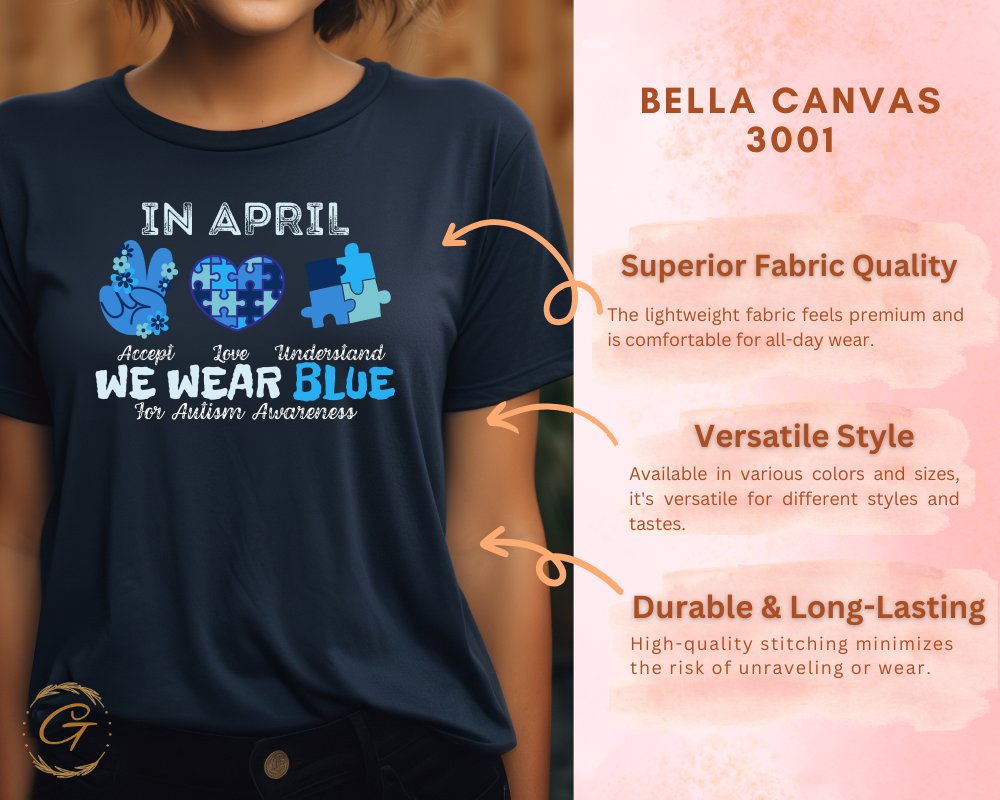 We Wear Blue Autism Awareness product type