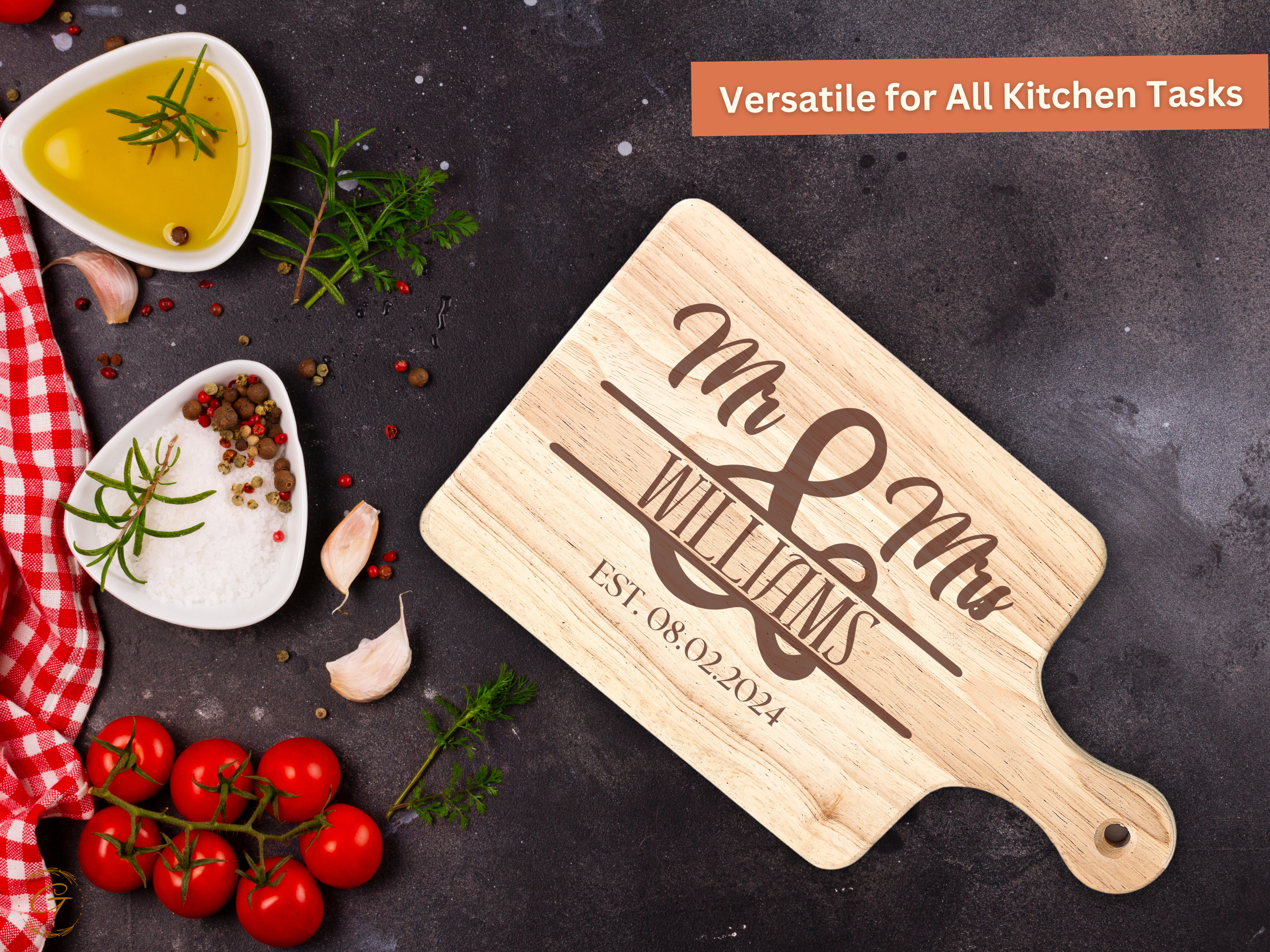 Personalized Wedding Cutting Board