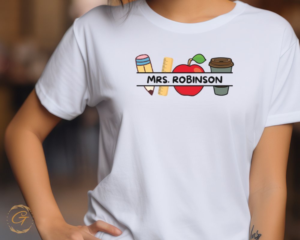 Mrs Robinson Teacher Themed T-shirt product type
