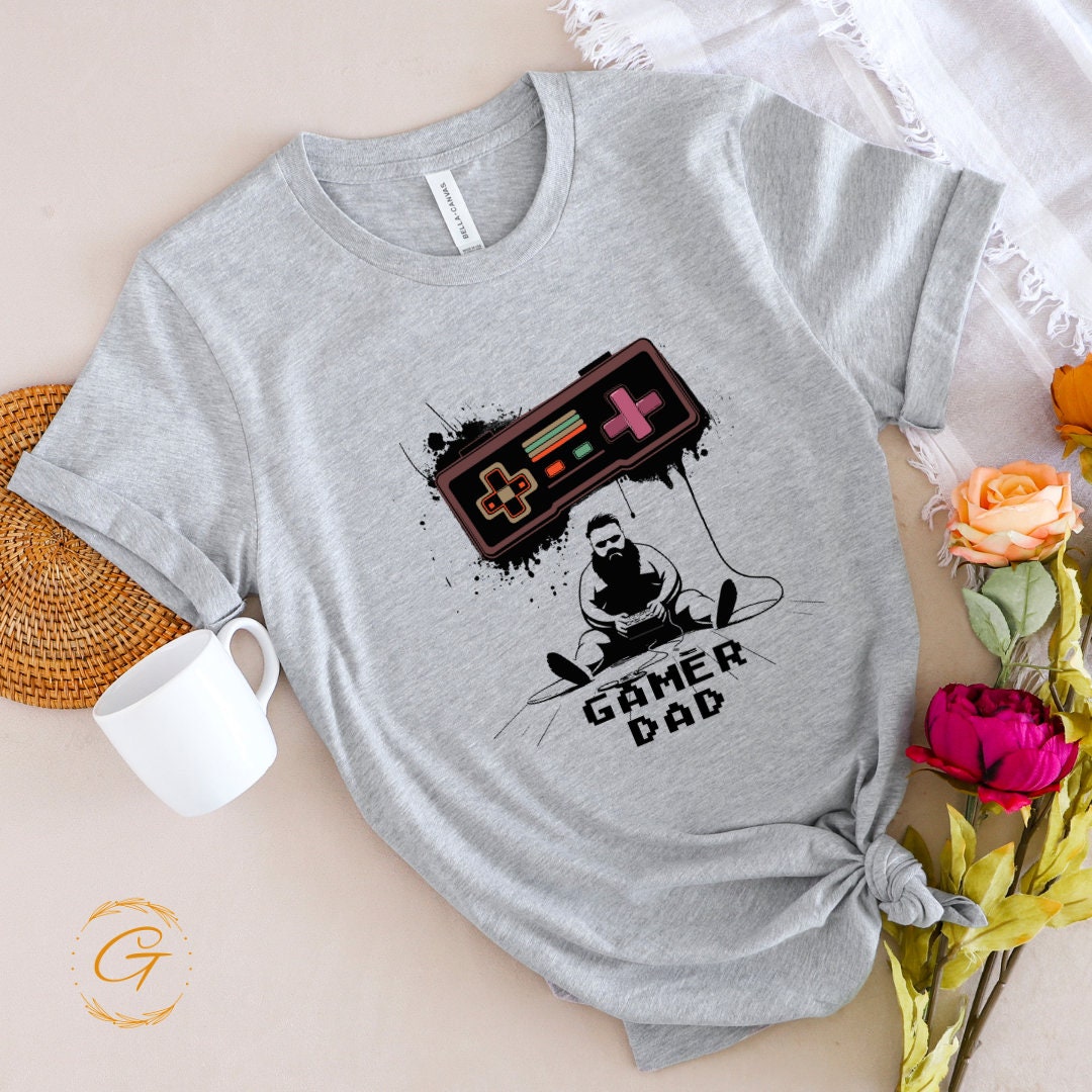 Vintage Game Controller T-Shirt – Retro Gamer Graphic Tee