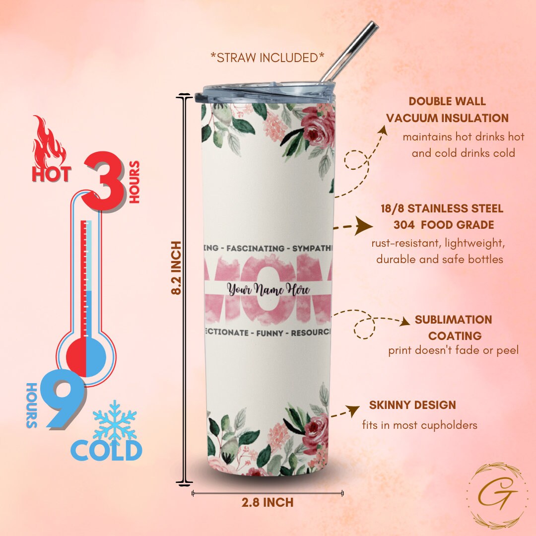 Personalized Mom Gift Tumbler