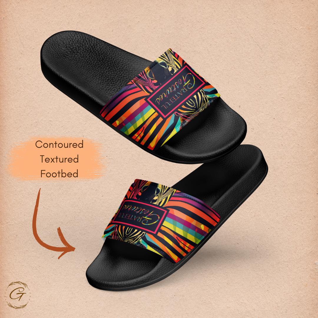 Men’s Retro Safari Slides