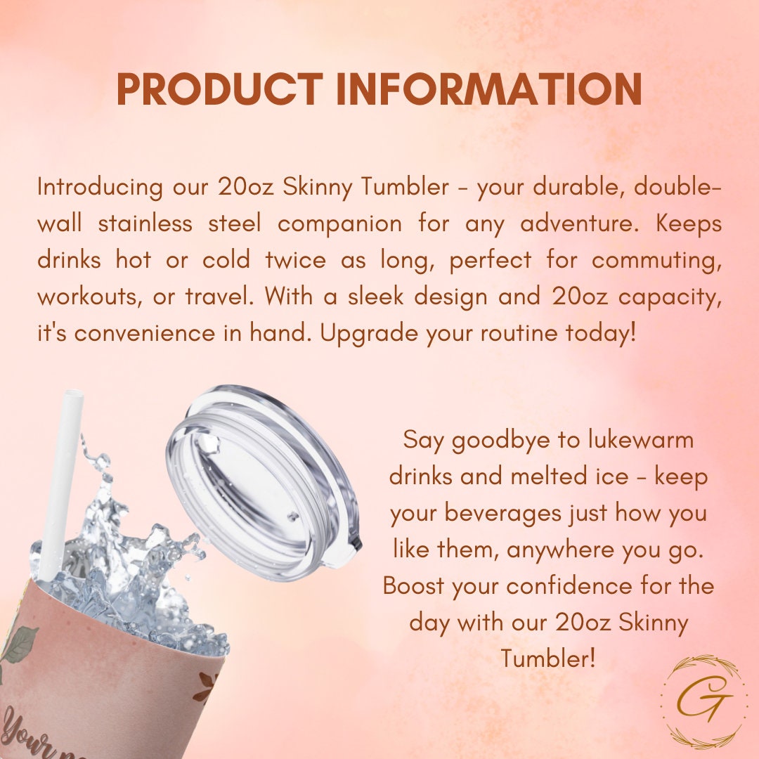 First Mothers Day 2024 Personalized Tumbler