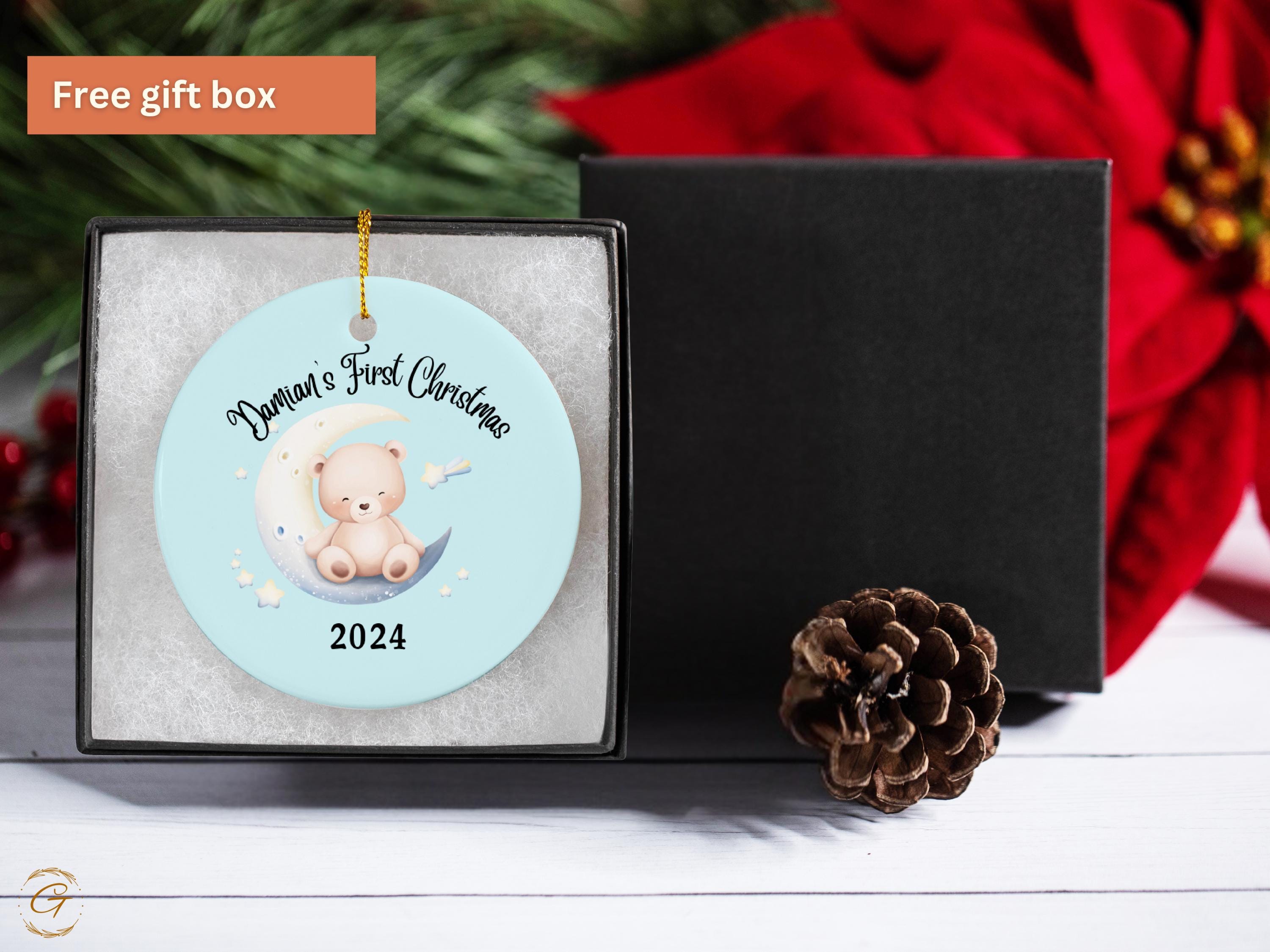 Personalized Baby's First Christmas Ornament