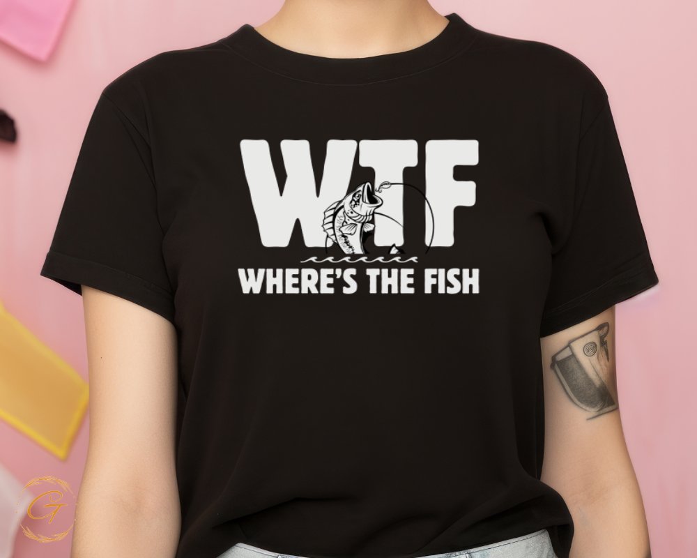 WTF Where's The Fish Graphic T-Shirt product