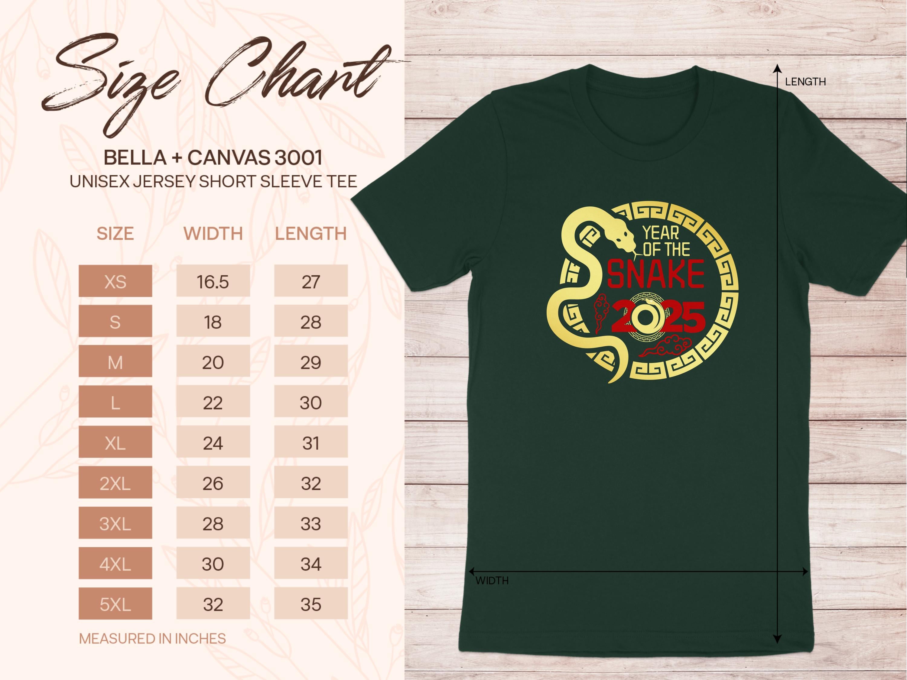 Year of the 2025 Snake Unisex Short Sleeve Tee product