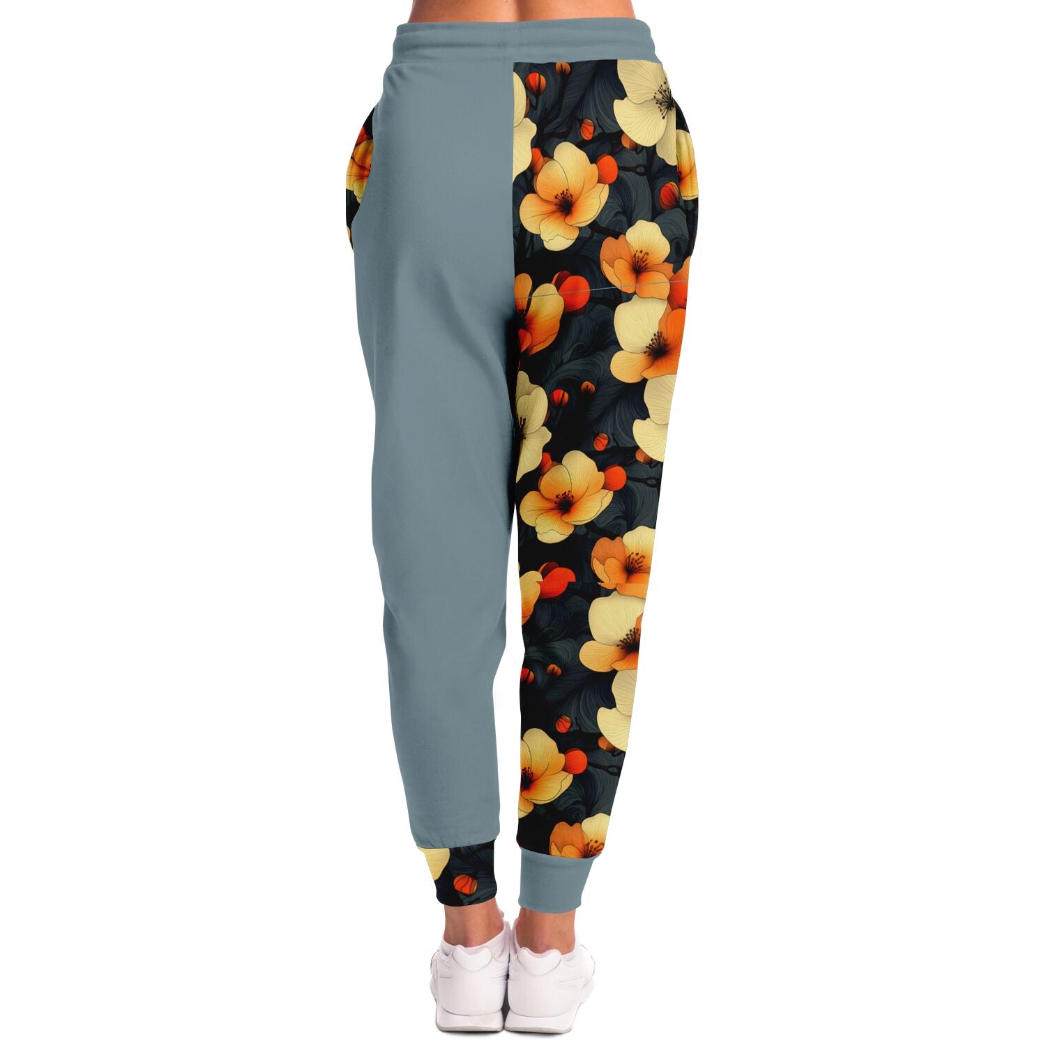 Floral Print Joggers – Vintage Aesthetic Sweatpants