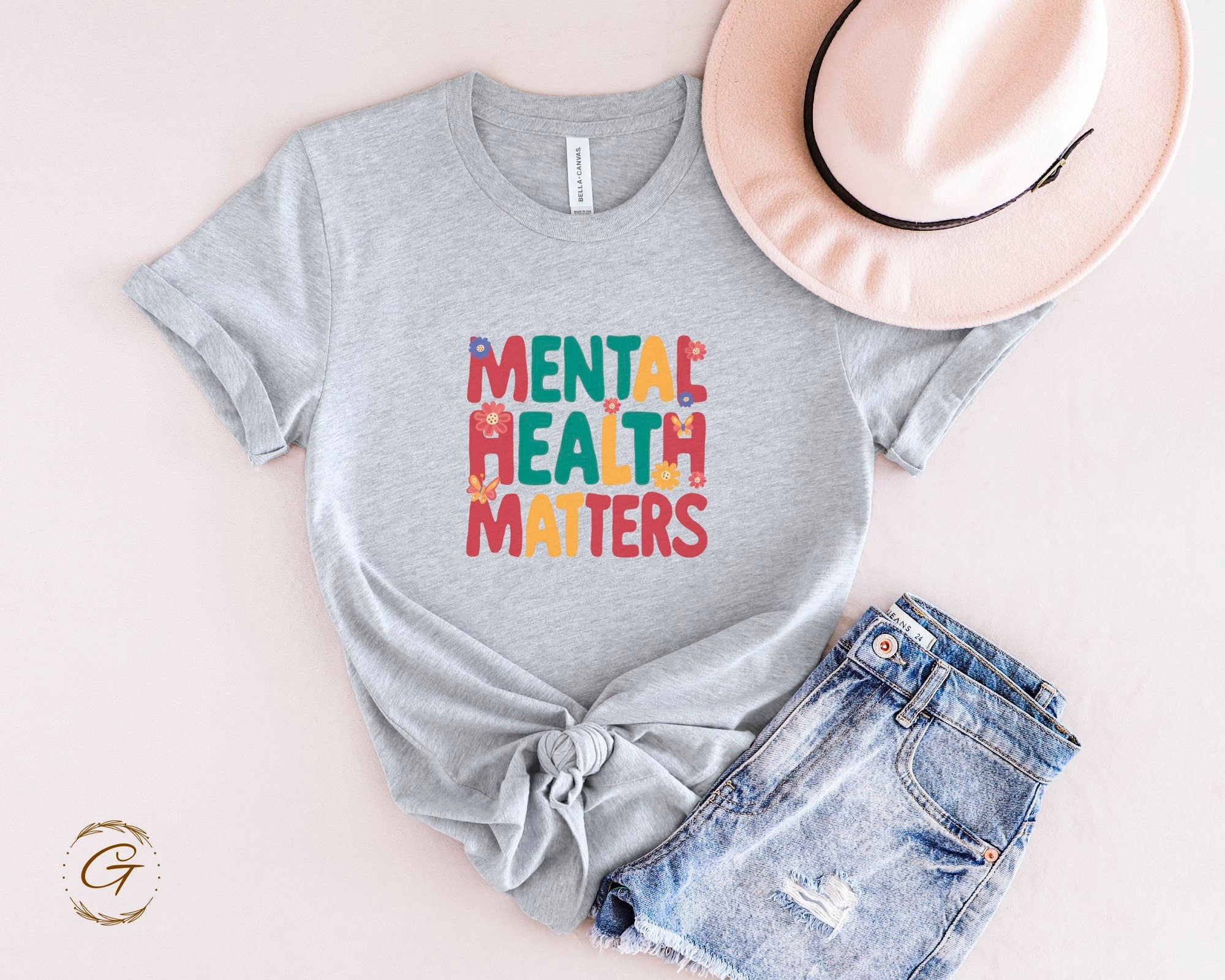 Mental Health Matters T-Shirt – Inspirational Self-Care Tee