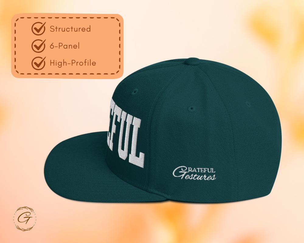 Grateful Gestures Snapback Hat