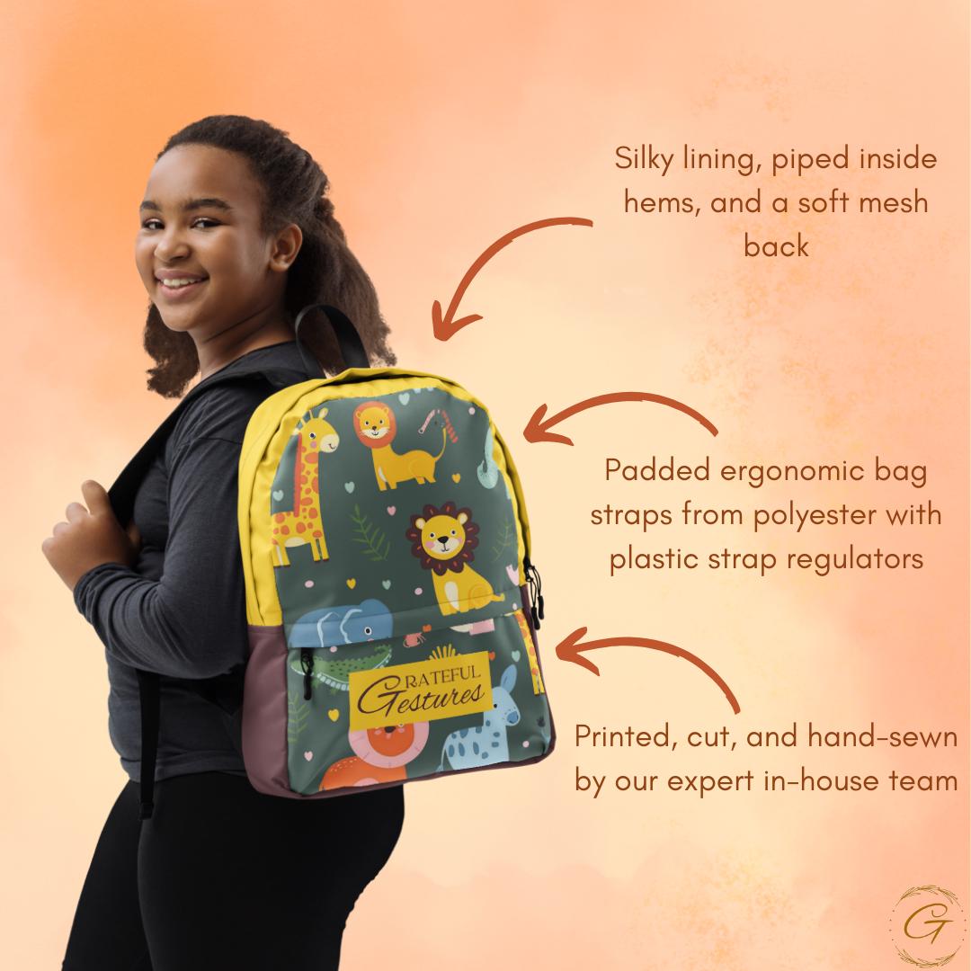 Adventure Ready Safari Backpack - Durable and Stylish Travel Bag