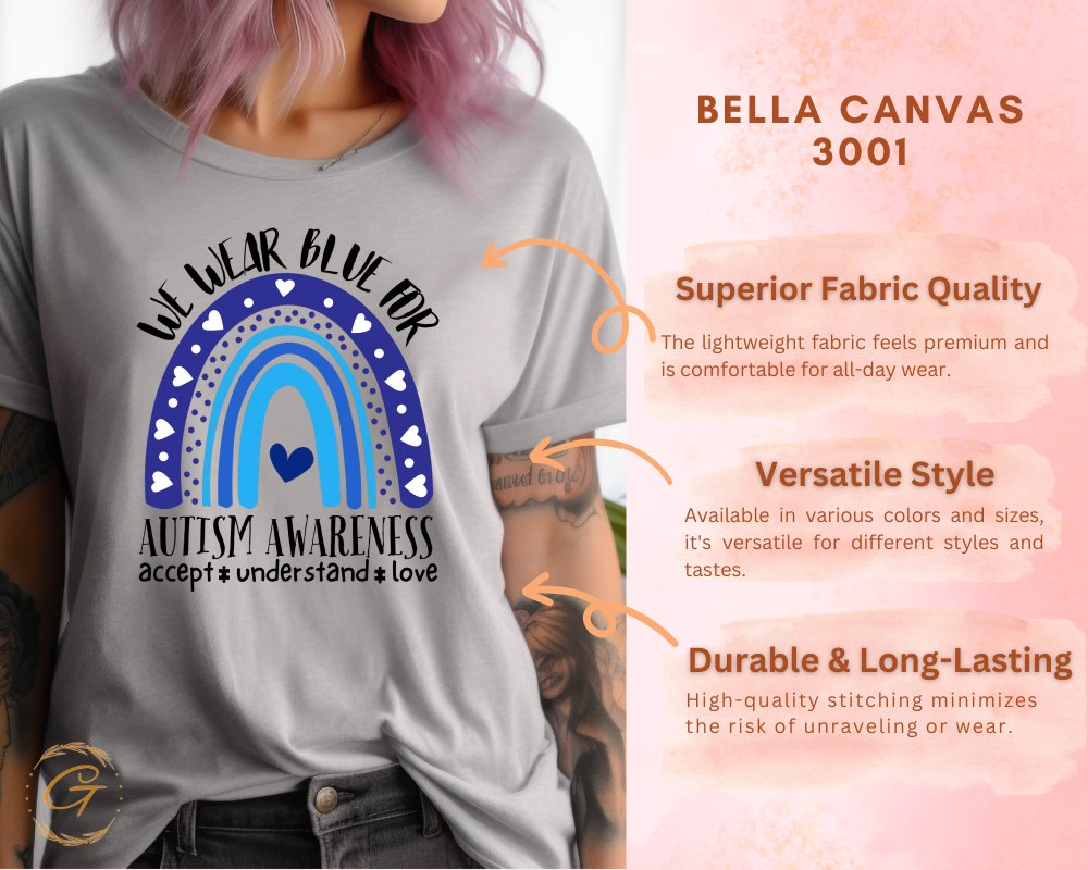 Autism Awareness We Wear Blue Unisex T-shirt product