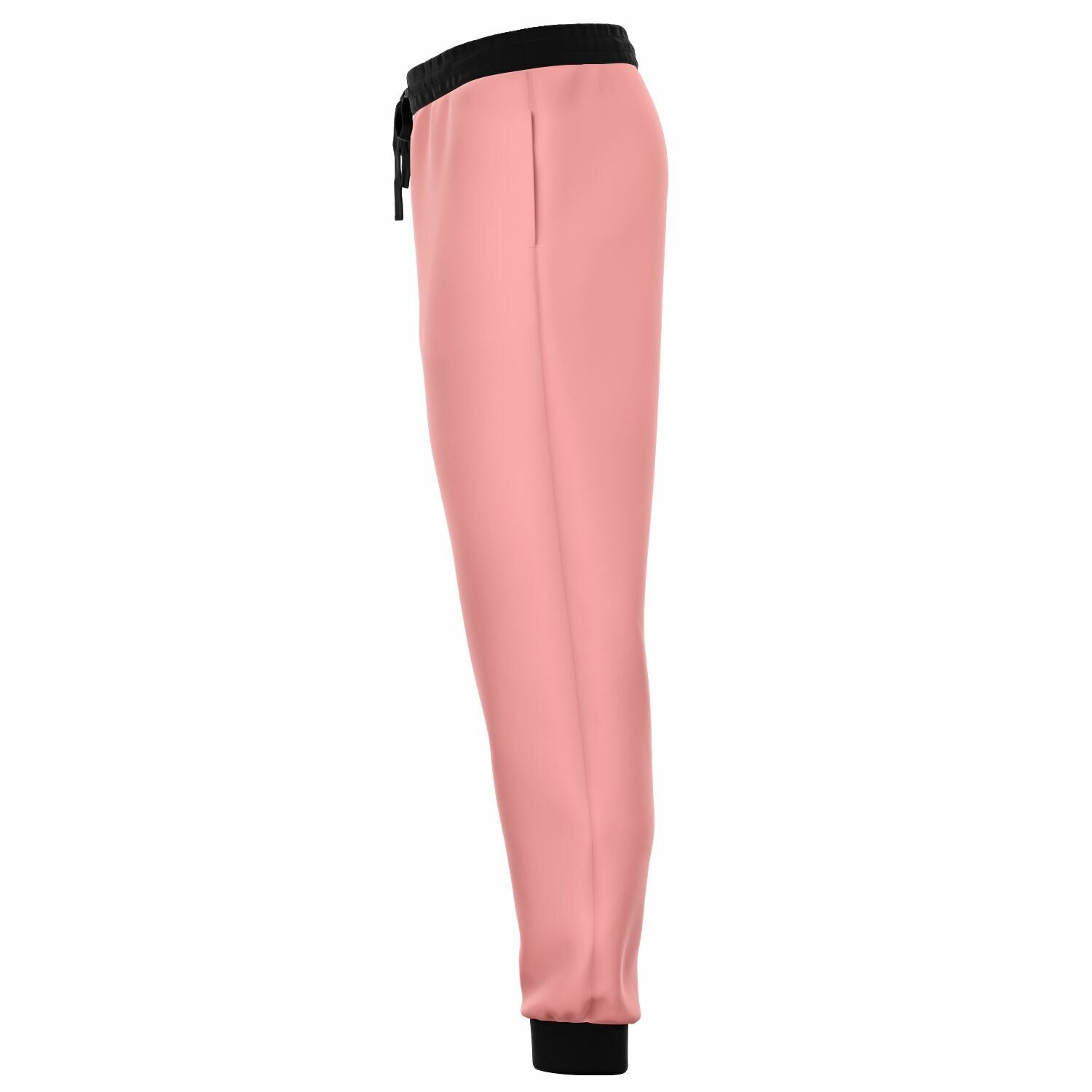 Pink Geometric Art Joggers – Abstract Minimalist Sweatpants